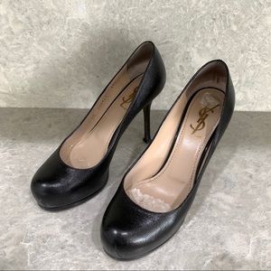 YSL Black Heels